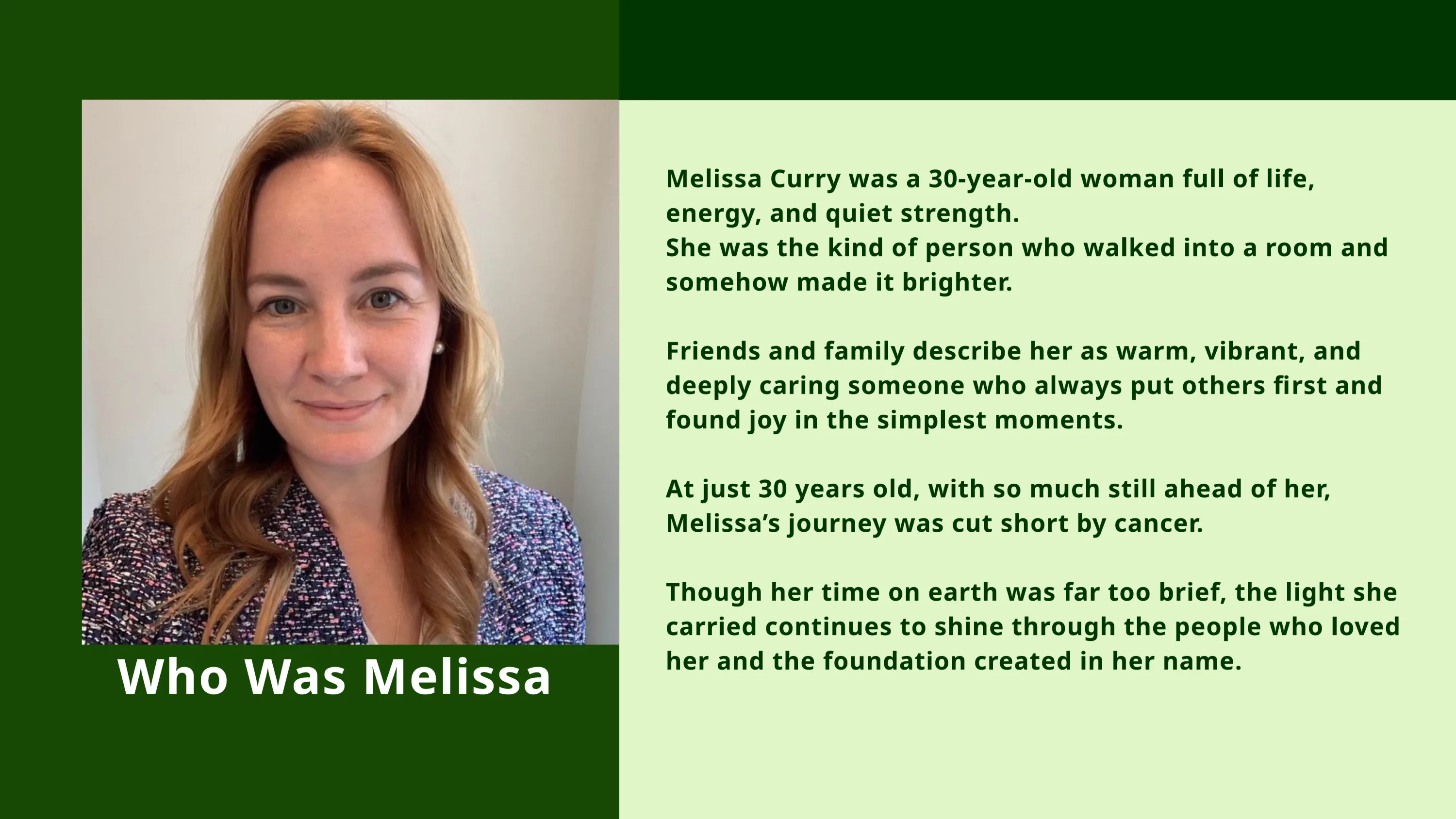 Who Was Melissa