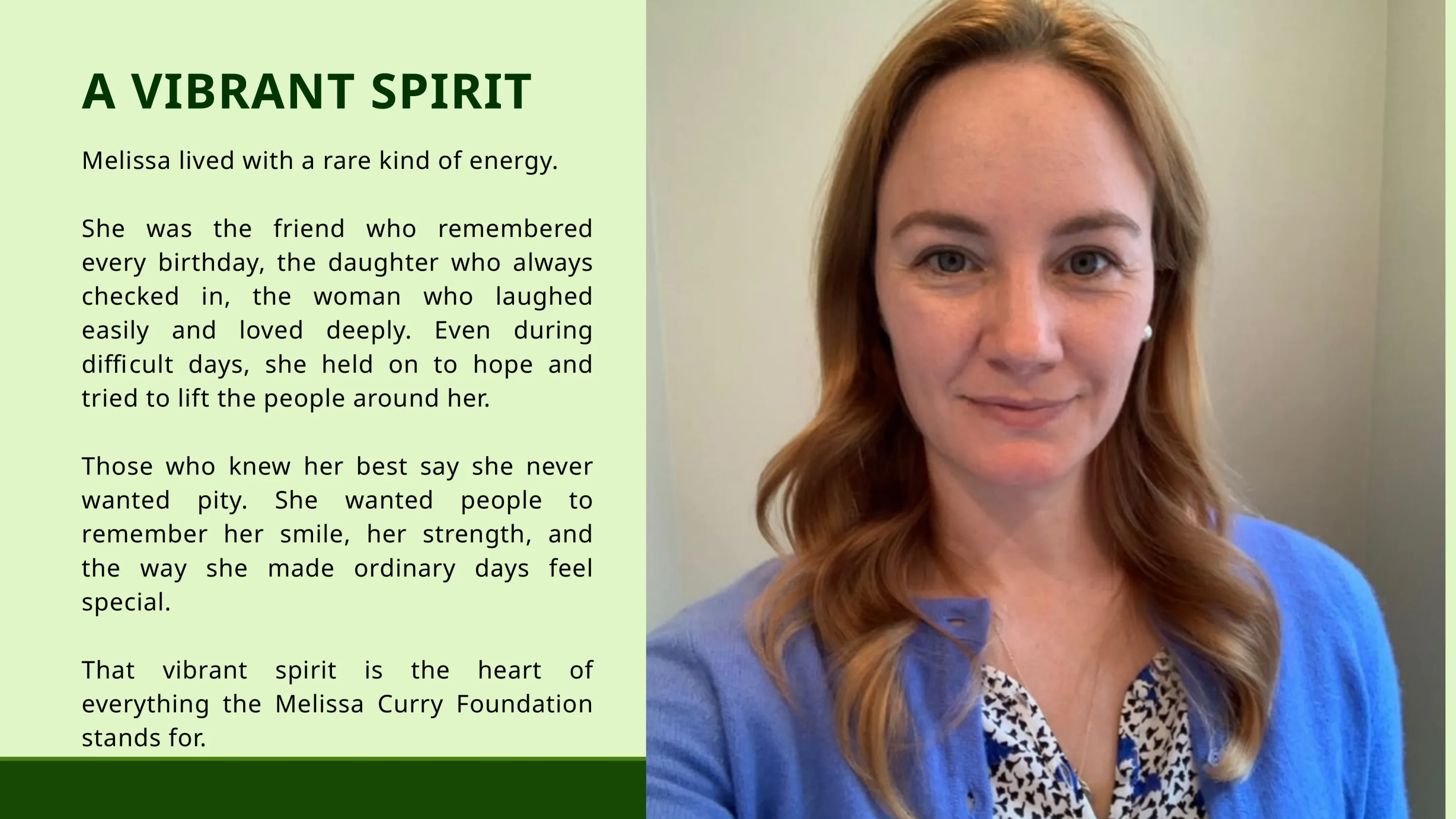 A Vibrant Spirit