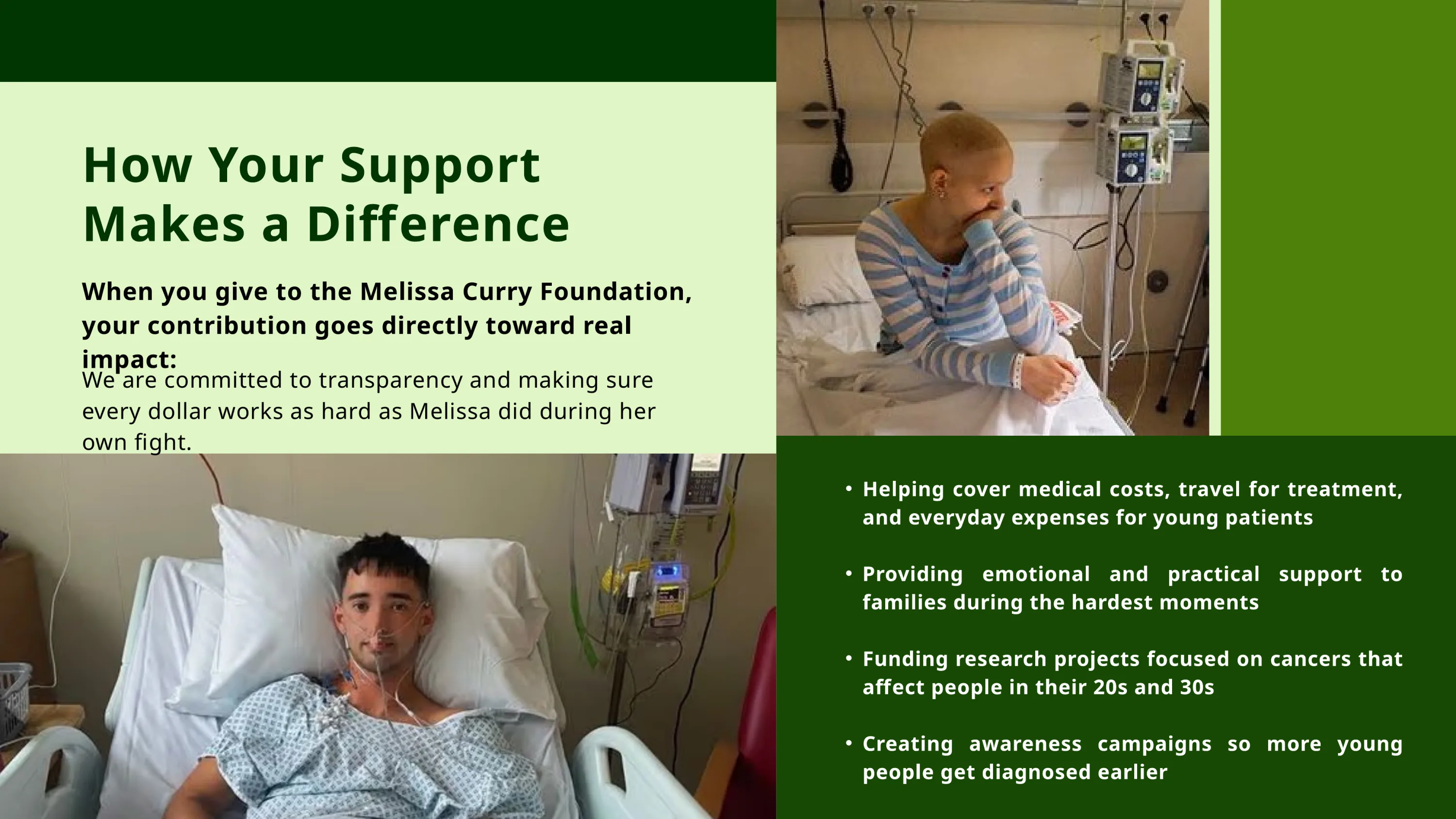 How Your Support Makes a Difference